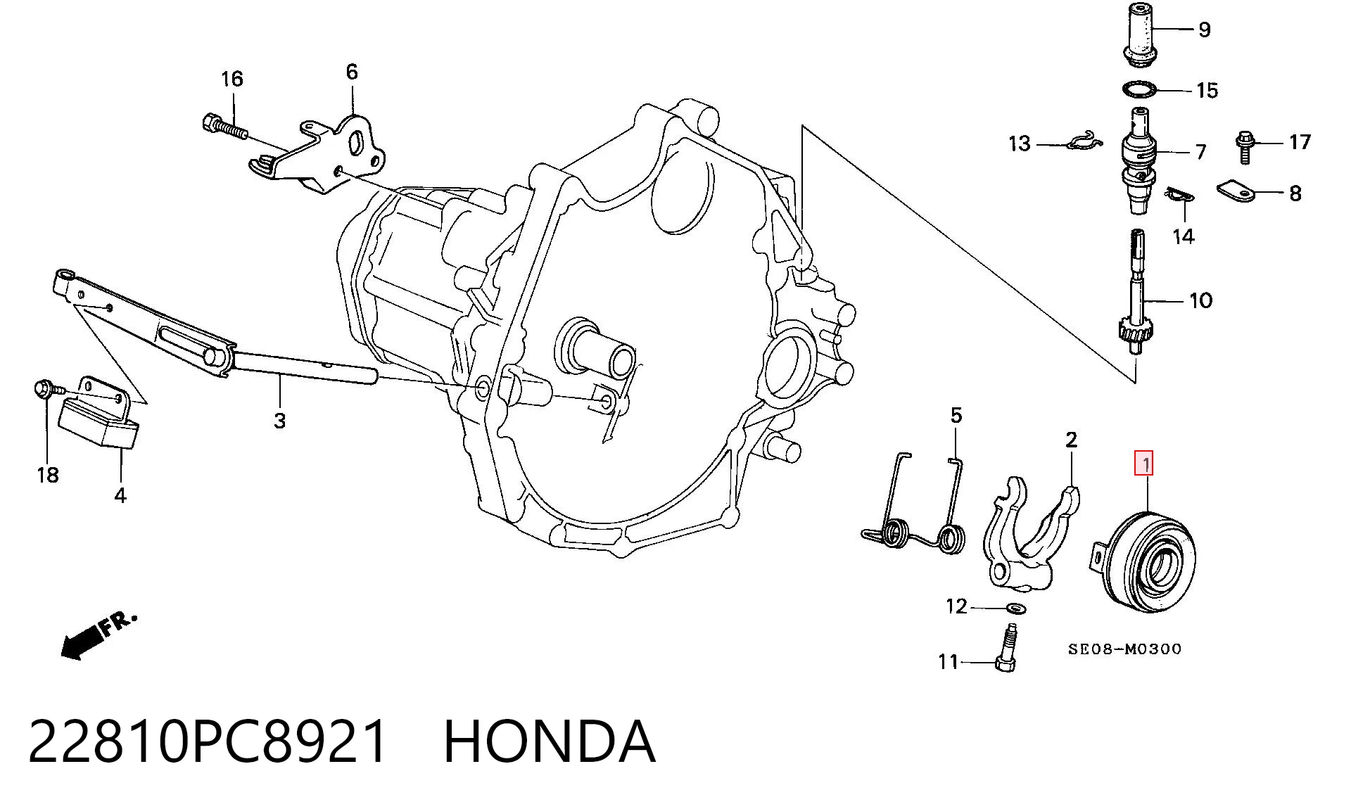 Collarin de embrague Honda Accord III sedán comprar en España