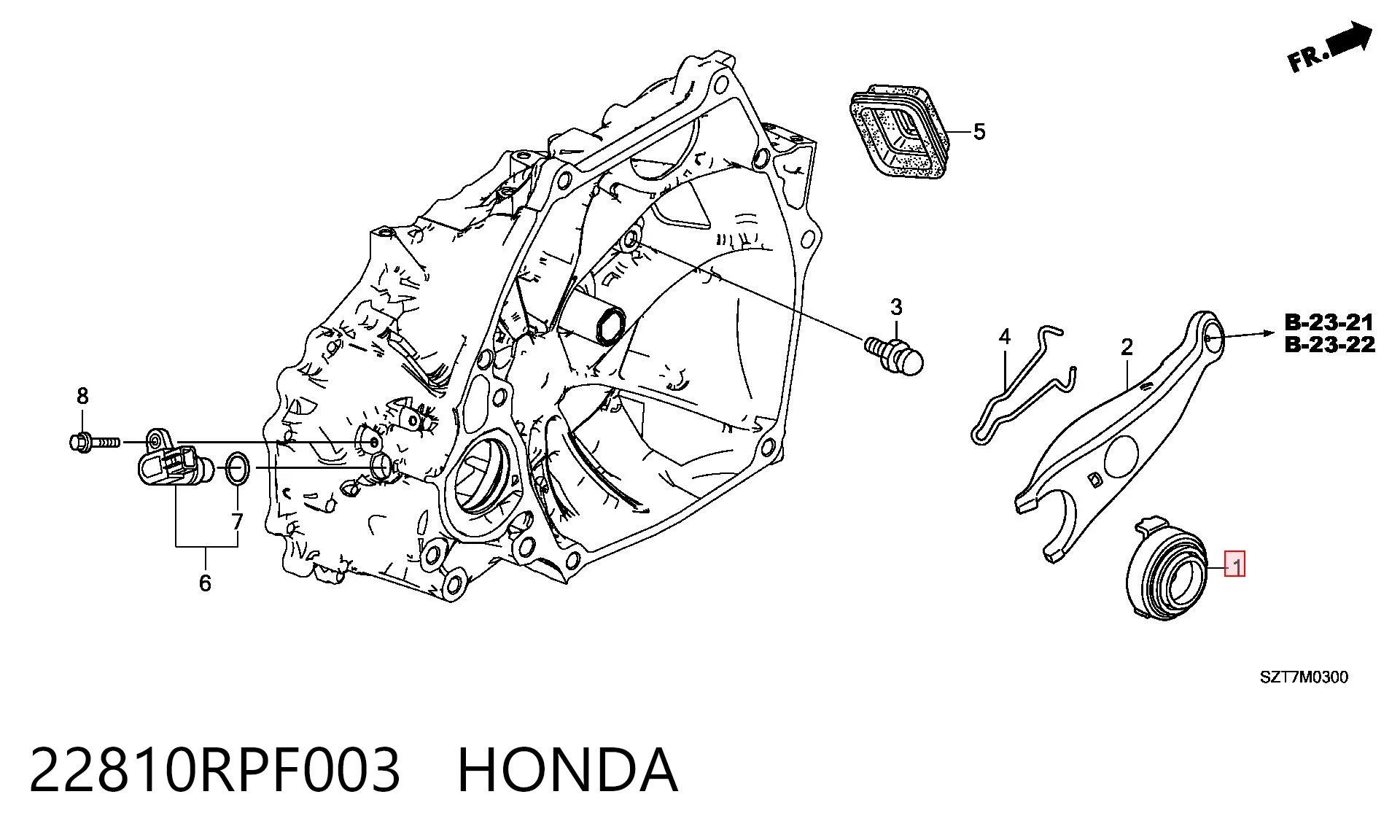 22810RPF003 Honda