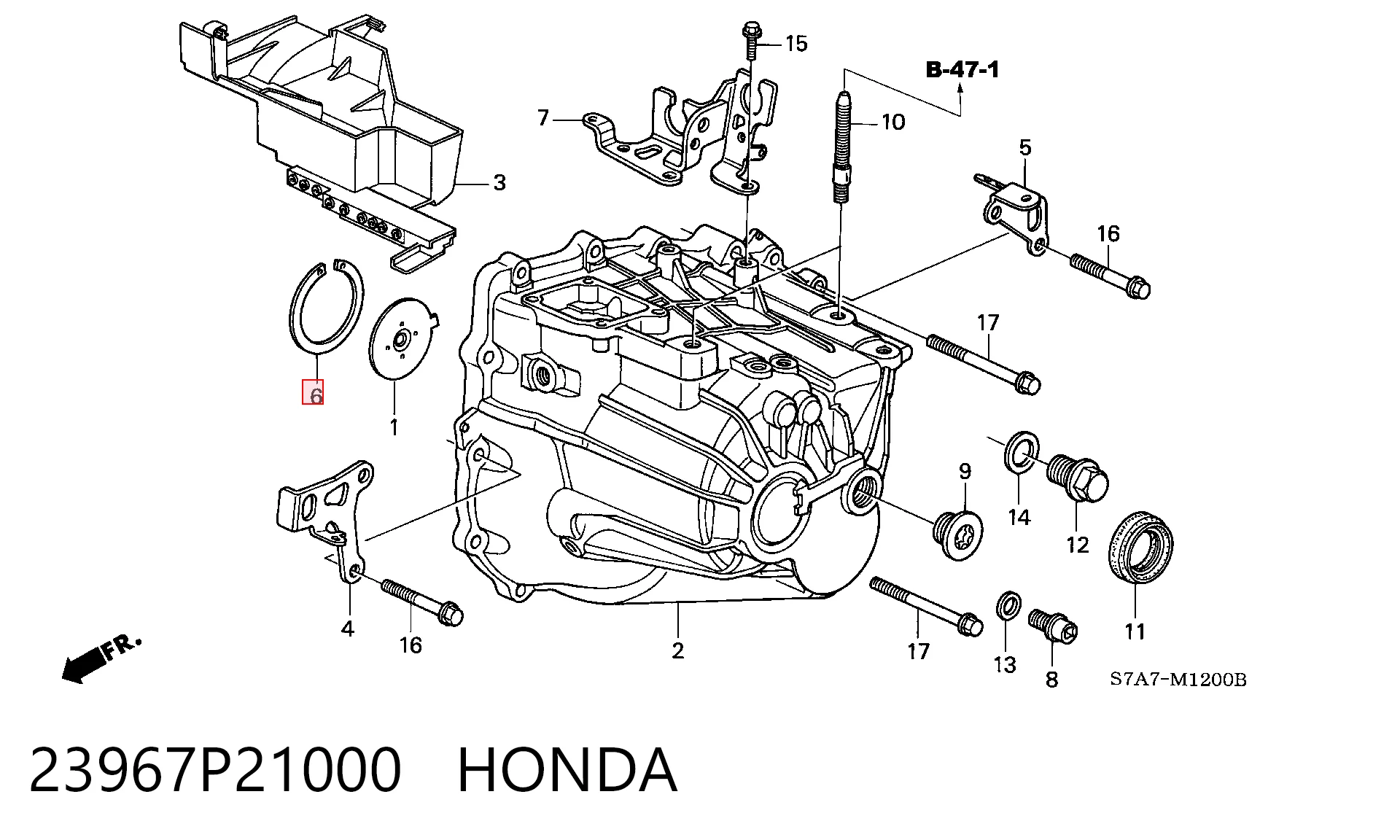 23967P21000 Honda