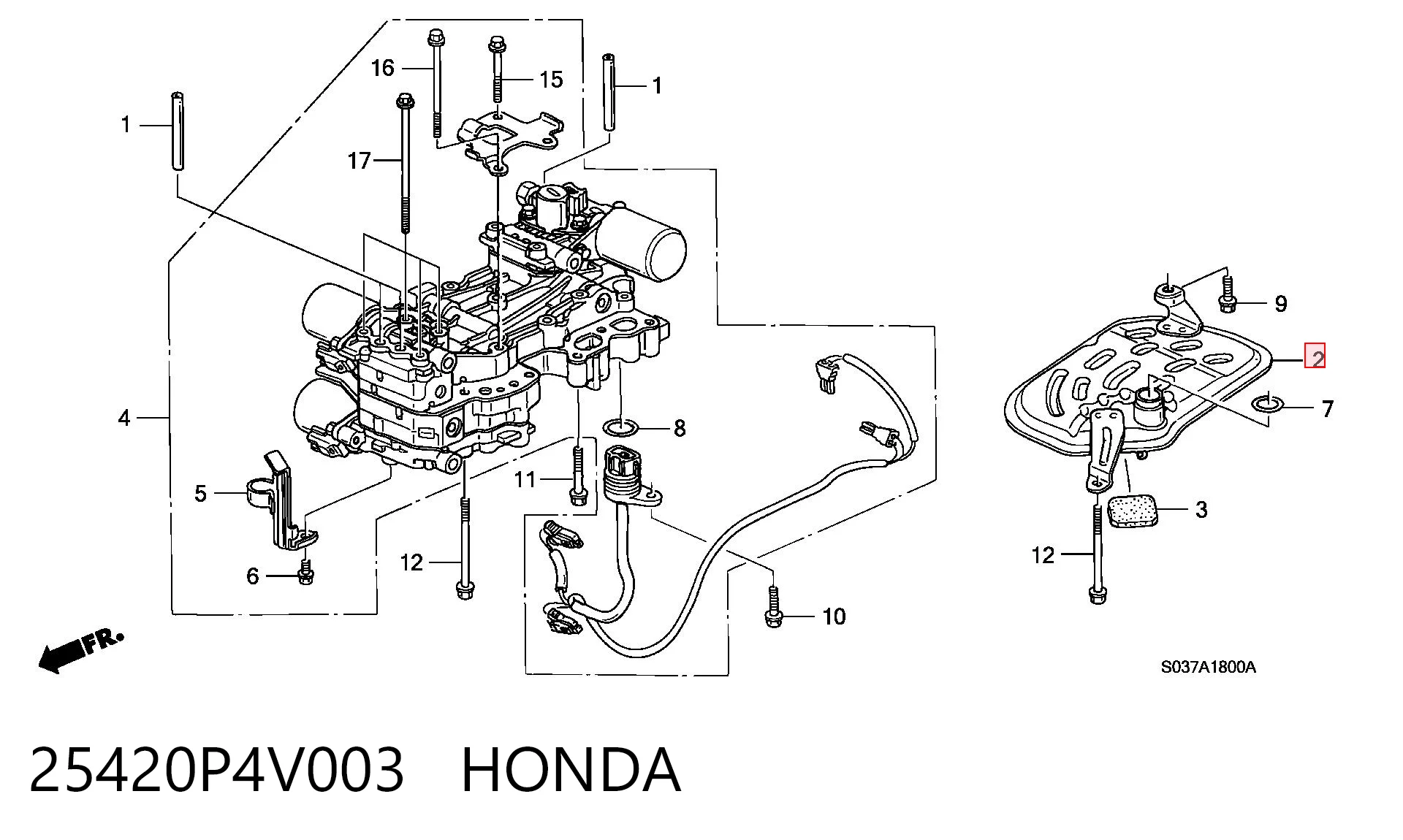 25420P4V003 Honda