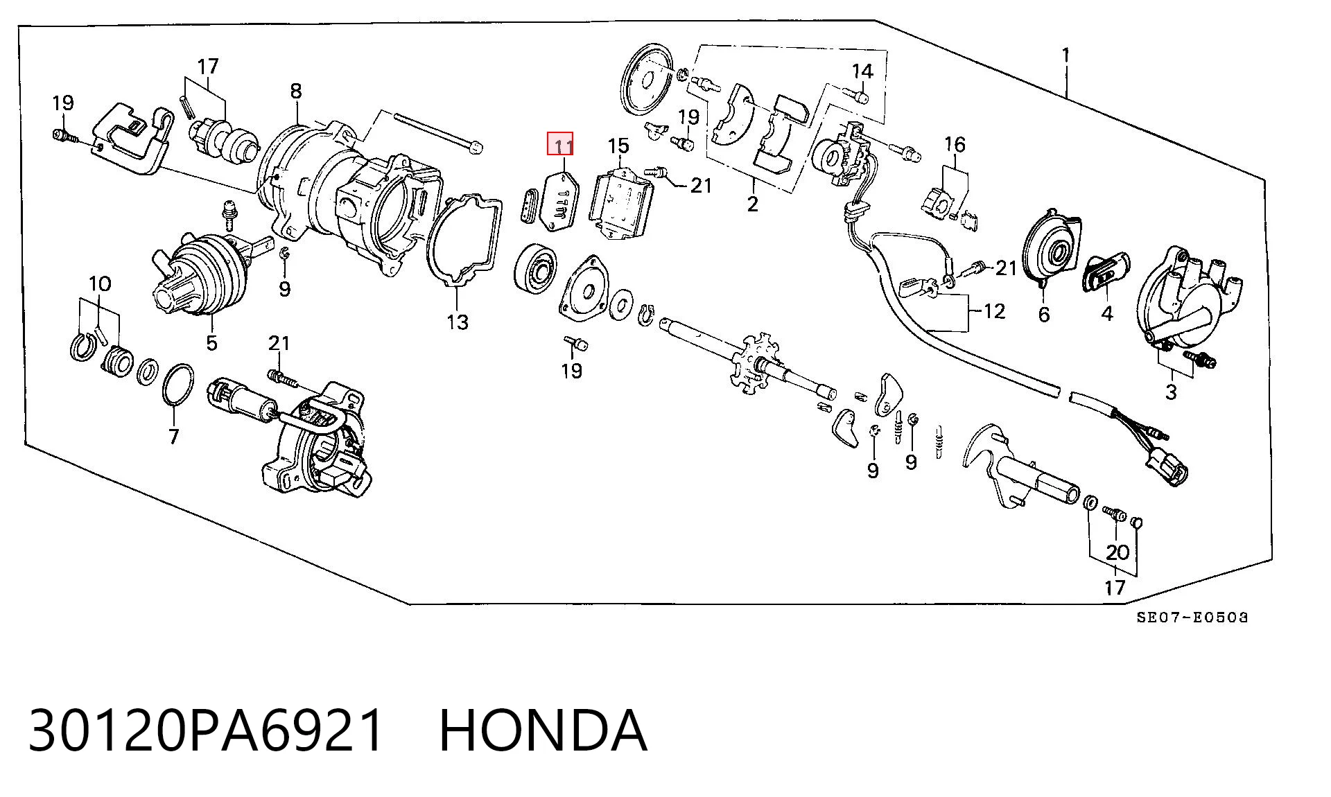 Encendido electronico Toyota Camry II