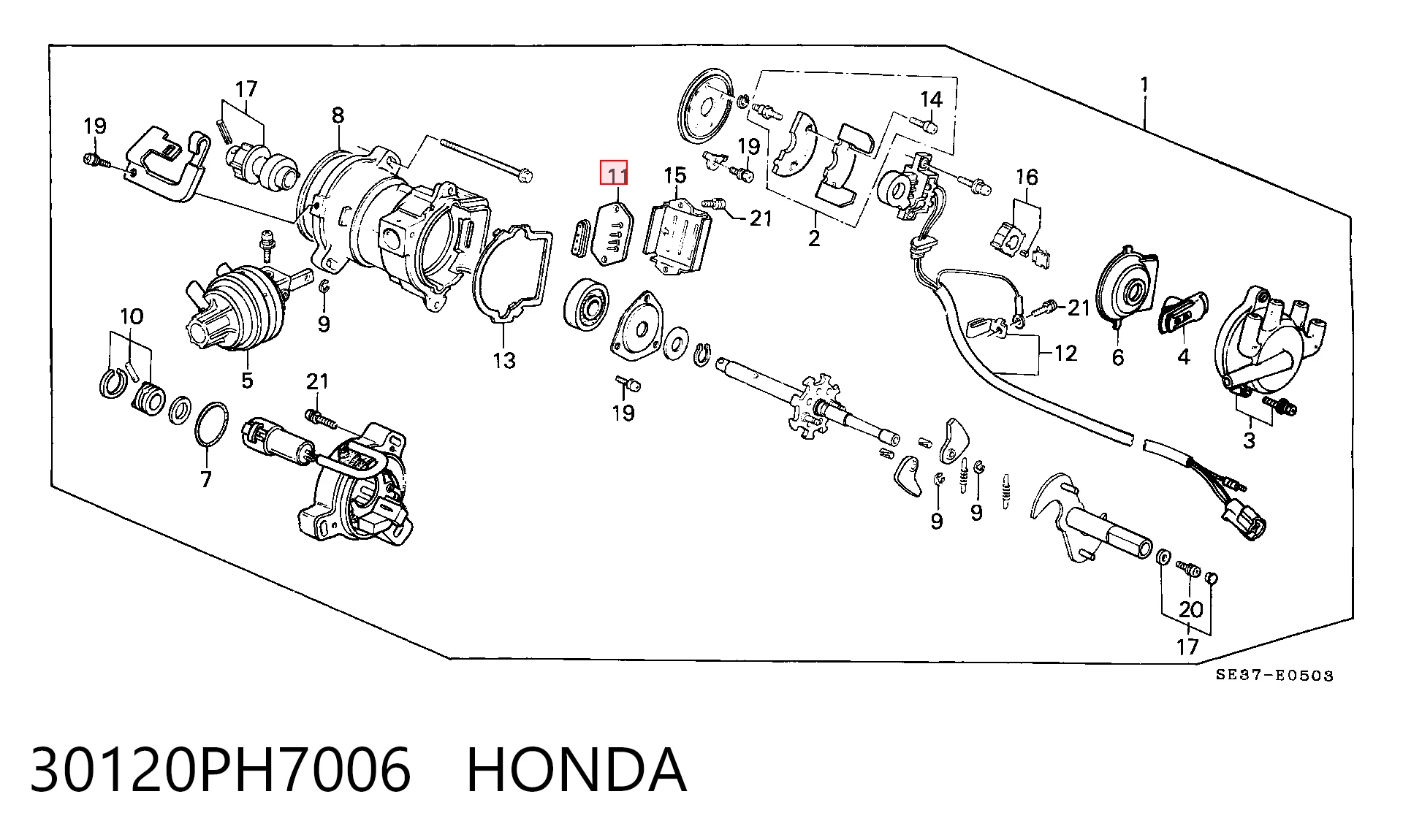  Modulo de encendido Toyota Camry 2