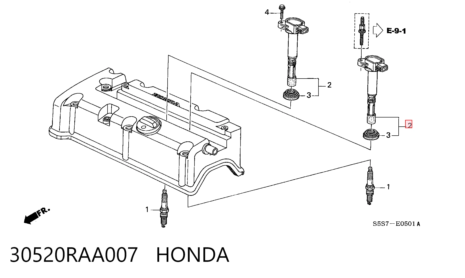 30520RAA007 Honda