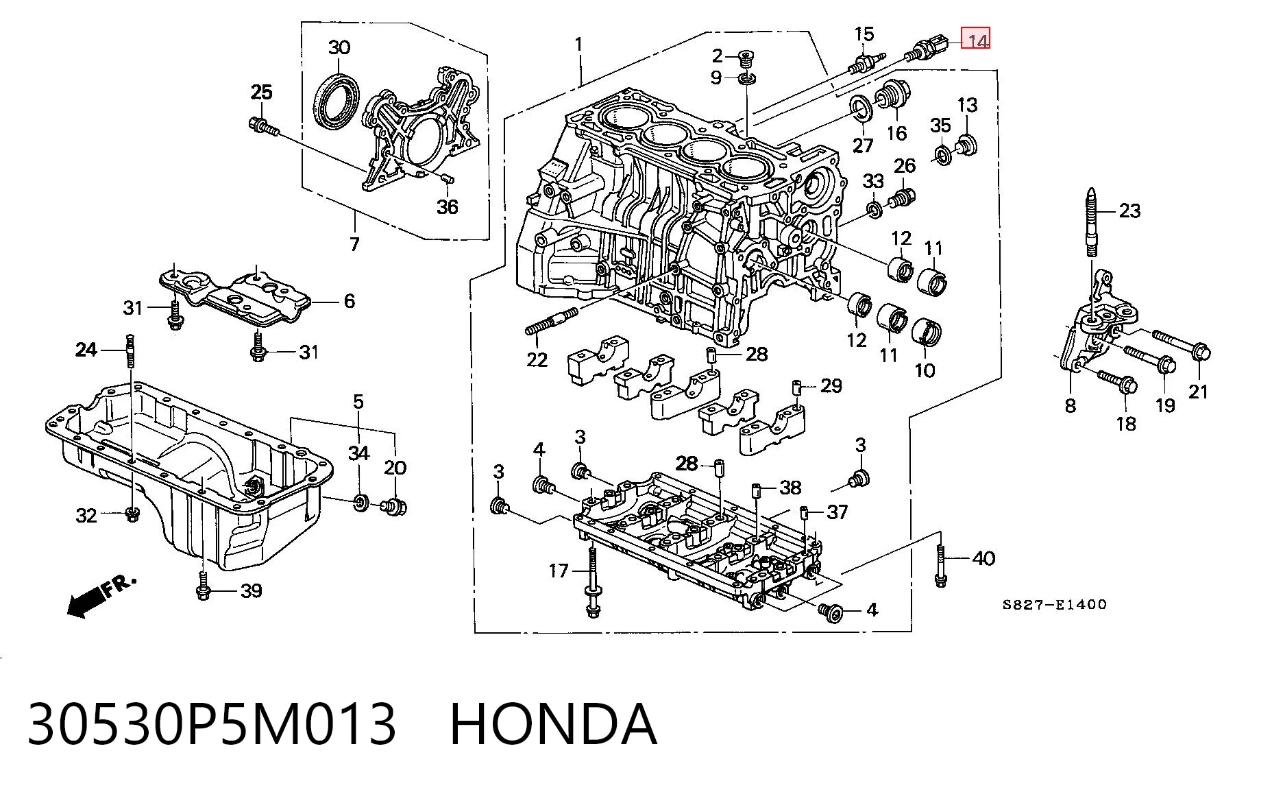 30530P5M013 Honda