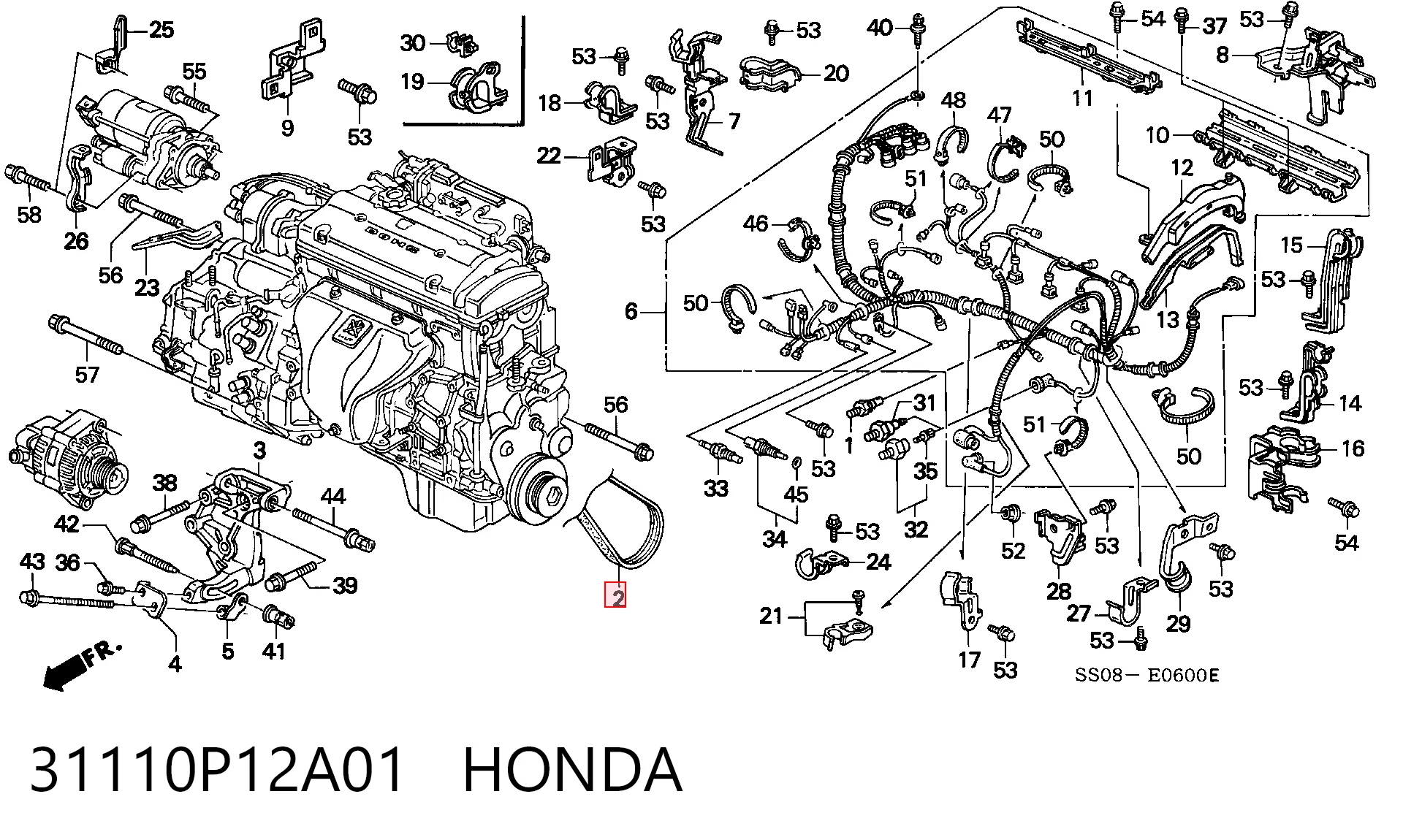 31110P12A01 Honda
