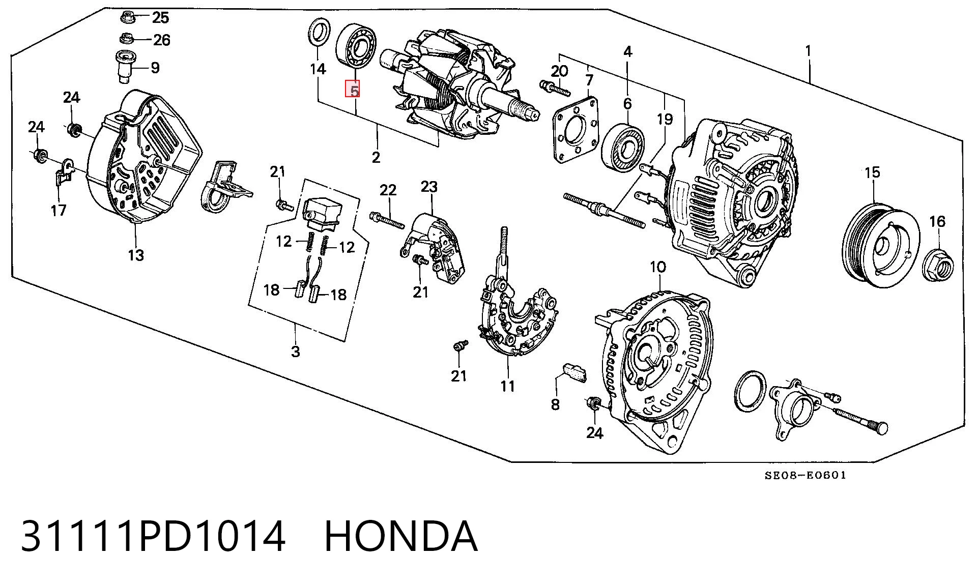 31111PD1014 Honda