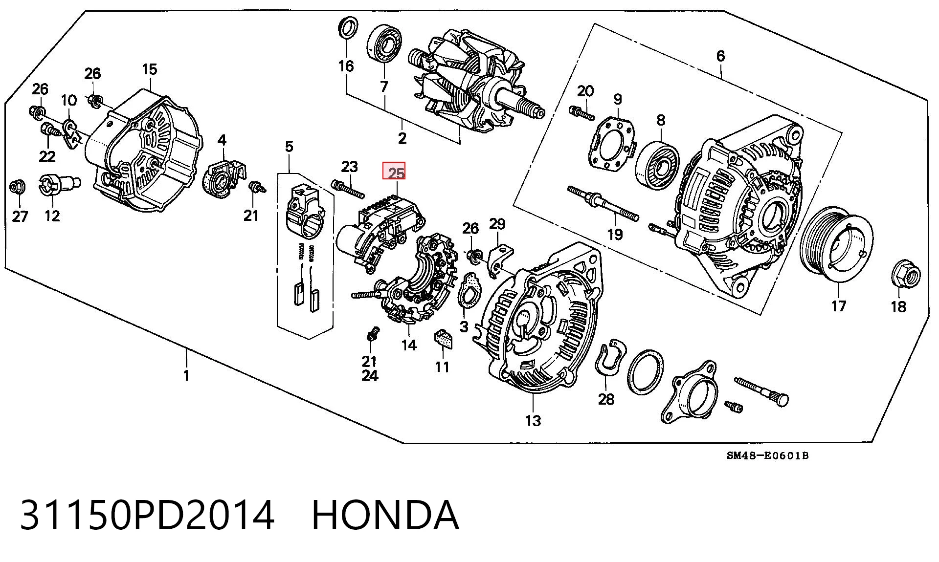 Regulador para Toyota Celica T16