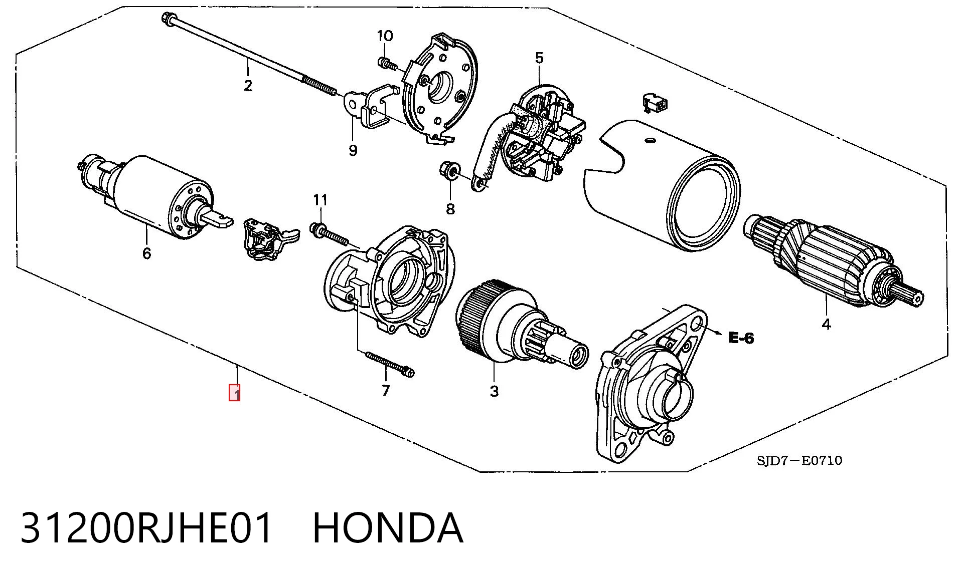 31200RJHE01 Honda