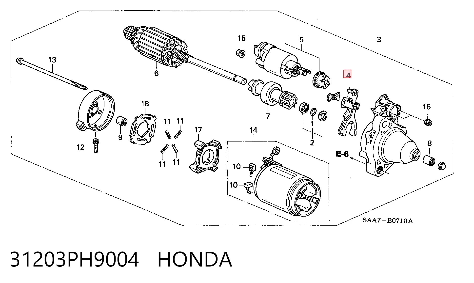 31203PH9004 Honda