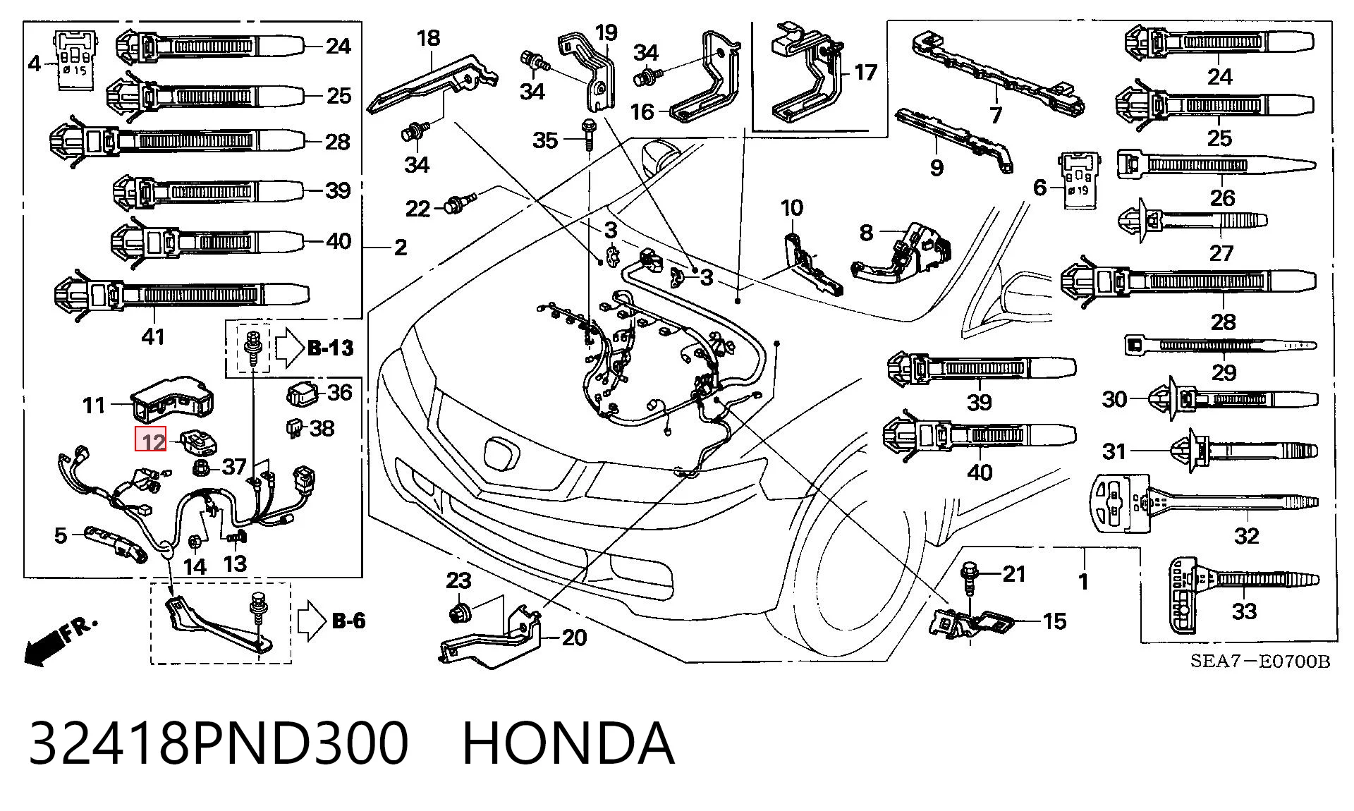32418PND300 Honda 