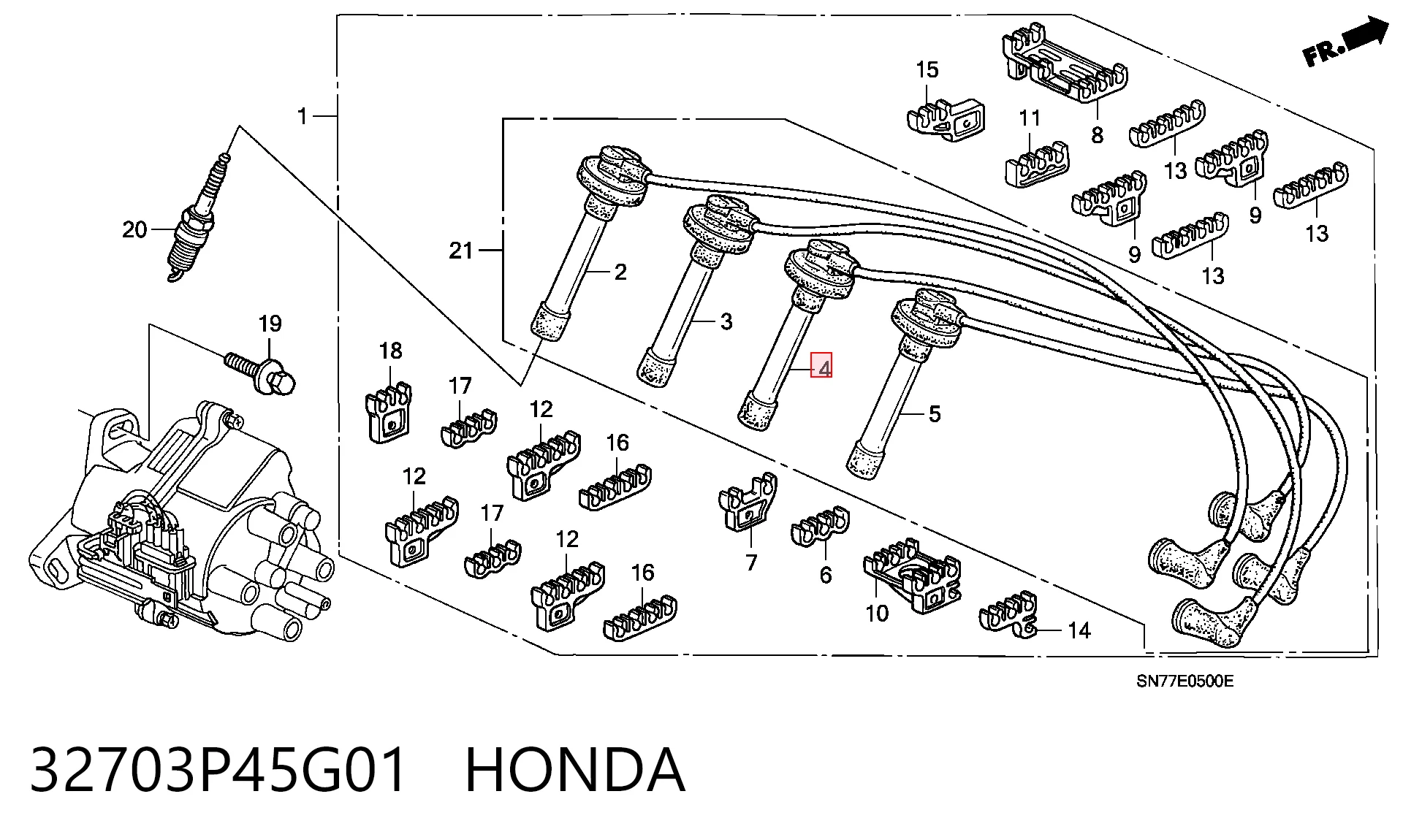 32703P45G01 Honda