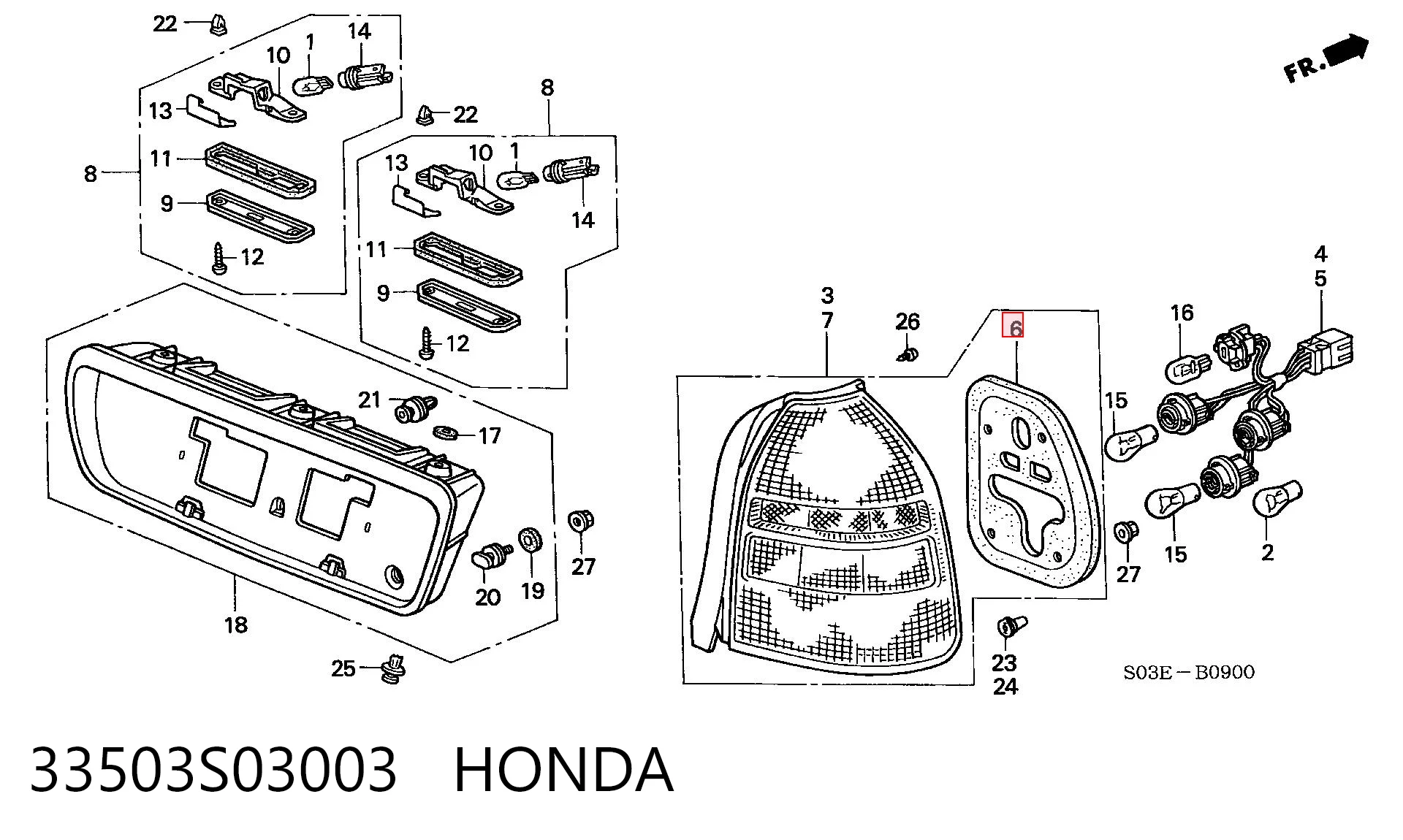 33503S03003 Honda