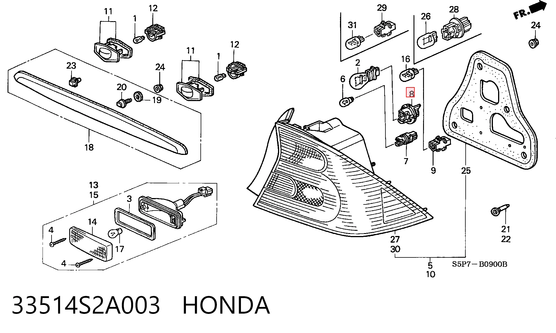 33514S2A003 Honda