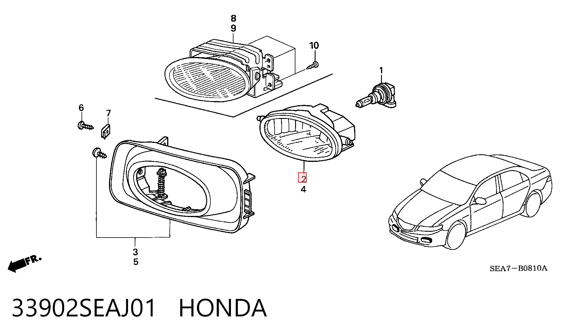 33902SEAJ01 Honda