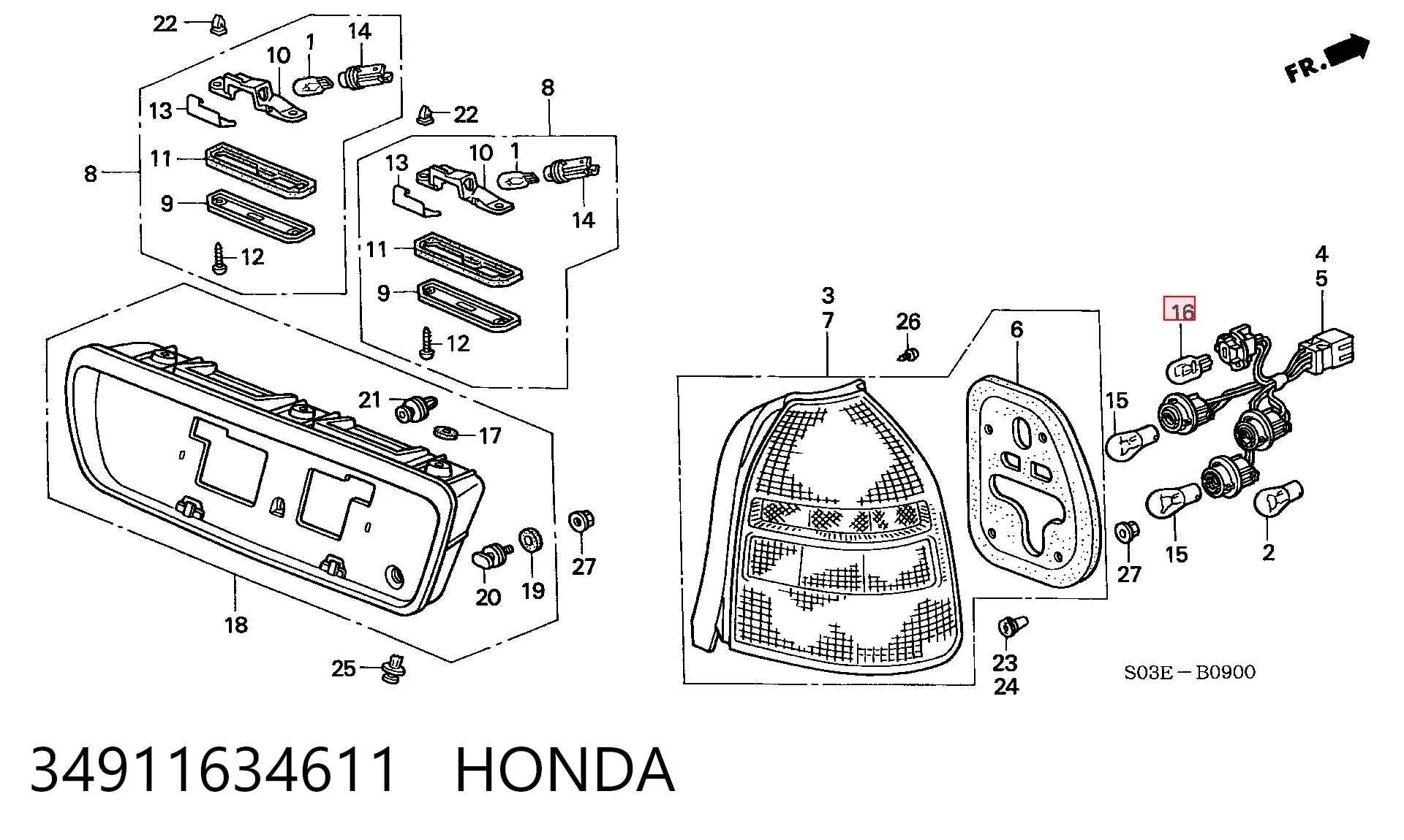 34911634611 Honda