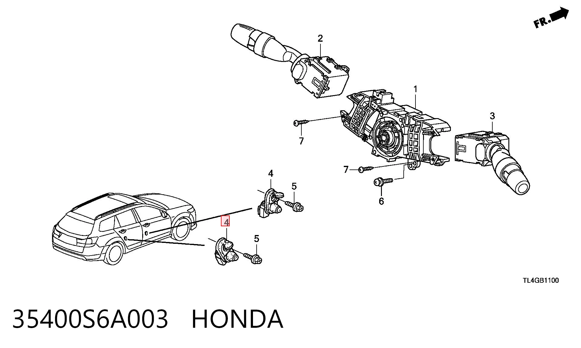 35400S6A003 Honda Arranque motores