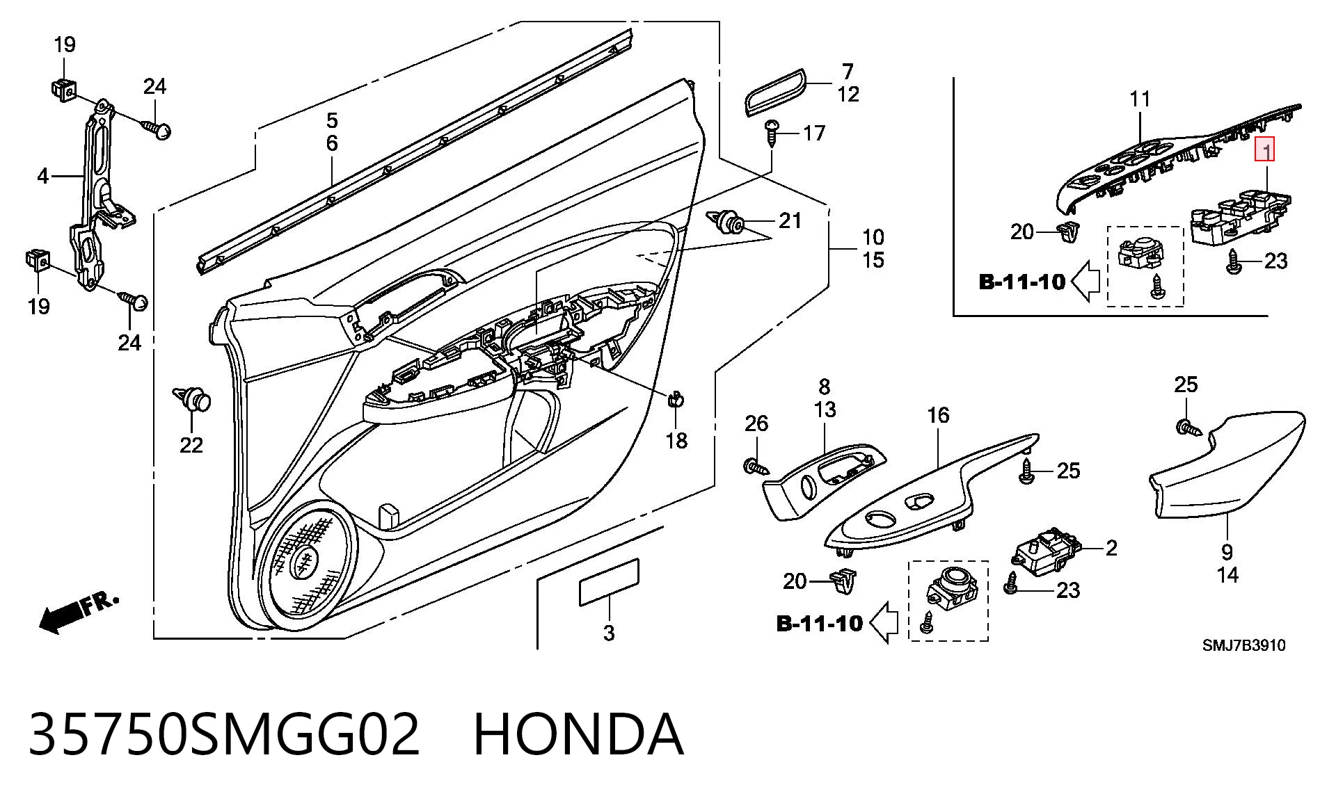  Honda 35750SMGG02 precio, desde 91,48 EUR