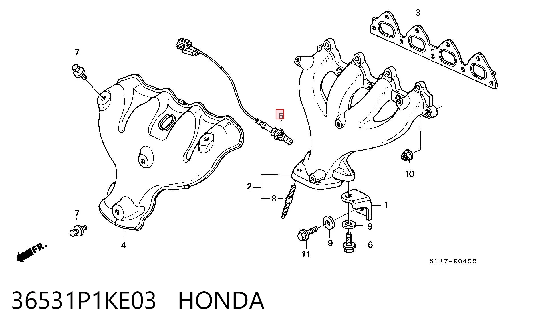 36531P1KE03 Honda