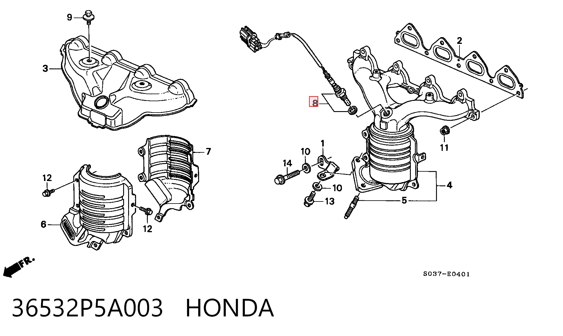 36532P5A003 Honda