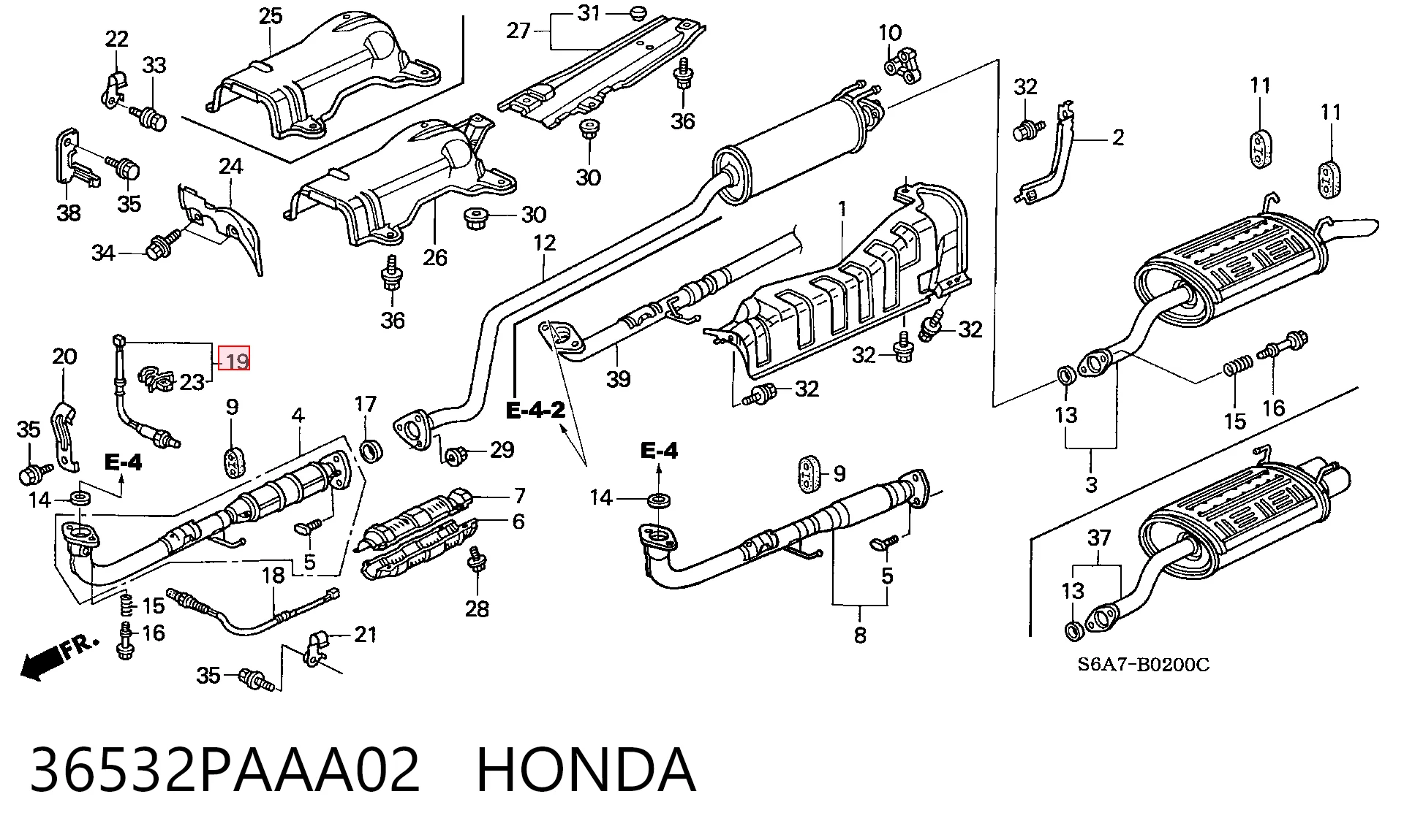 Sonda de oxígeno Honda Civic VII sedán (ES, ET) (2000 - 2006) precio, desde 59,24 EUR
