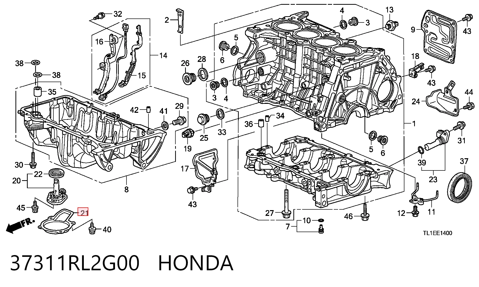 37311RL2G00 Honda