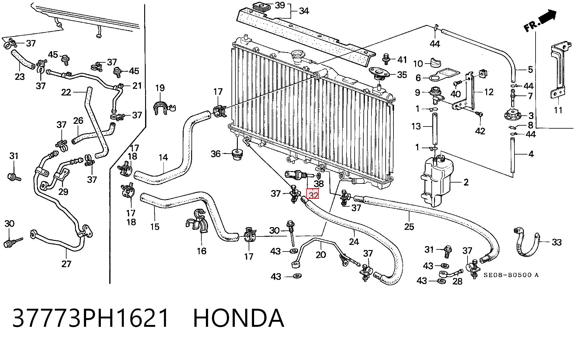 37773PH1621 Honda