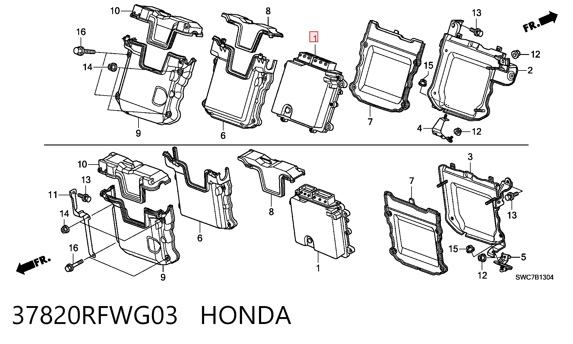 Comprar Unidad de control del motor (ECU) Honda CR-V  RE a bajo precio