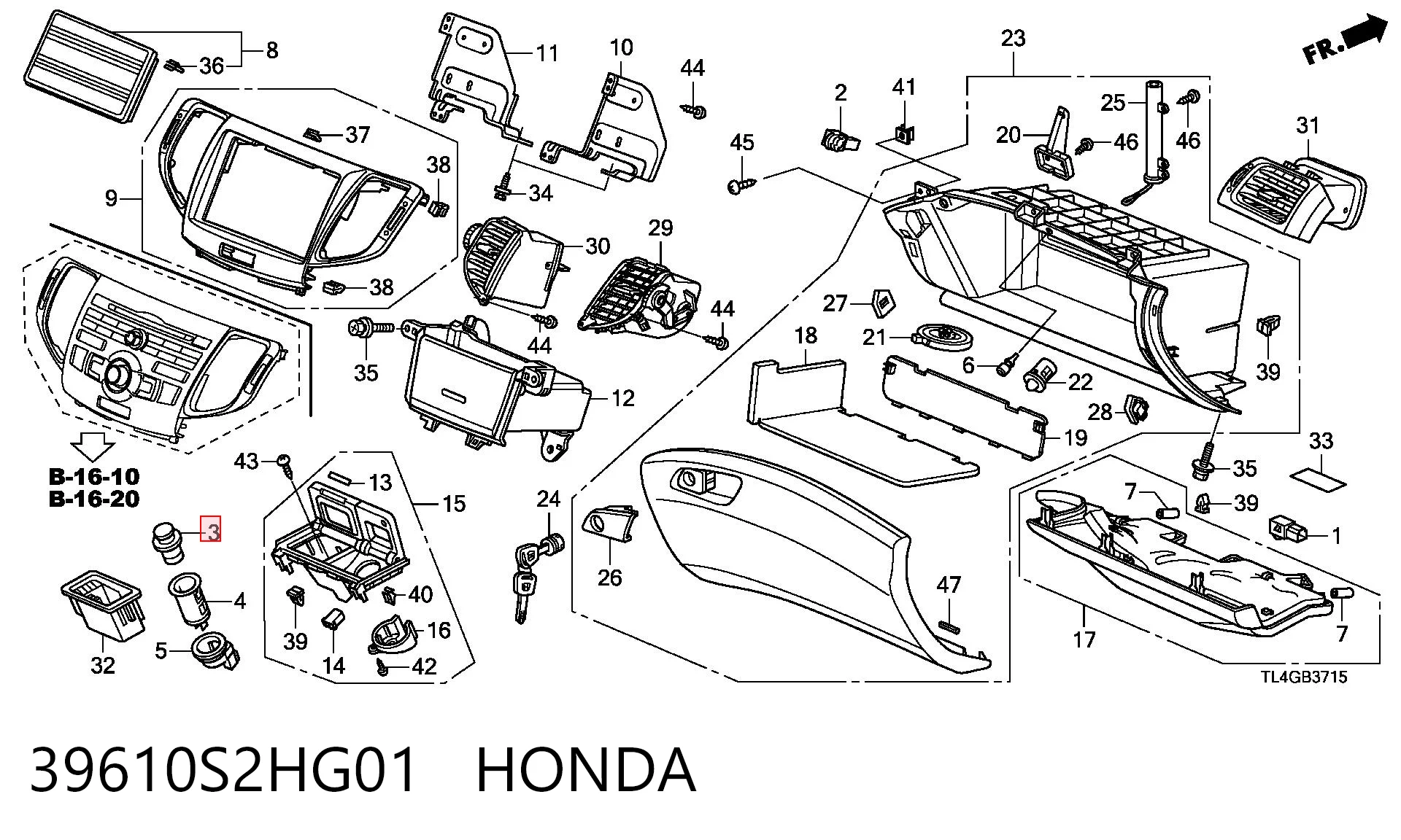 Mechero de coche para Honda Civic FD, FA