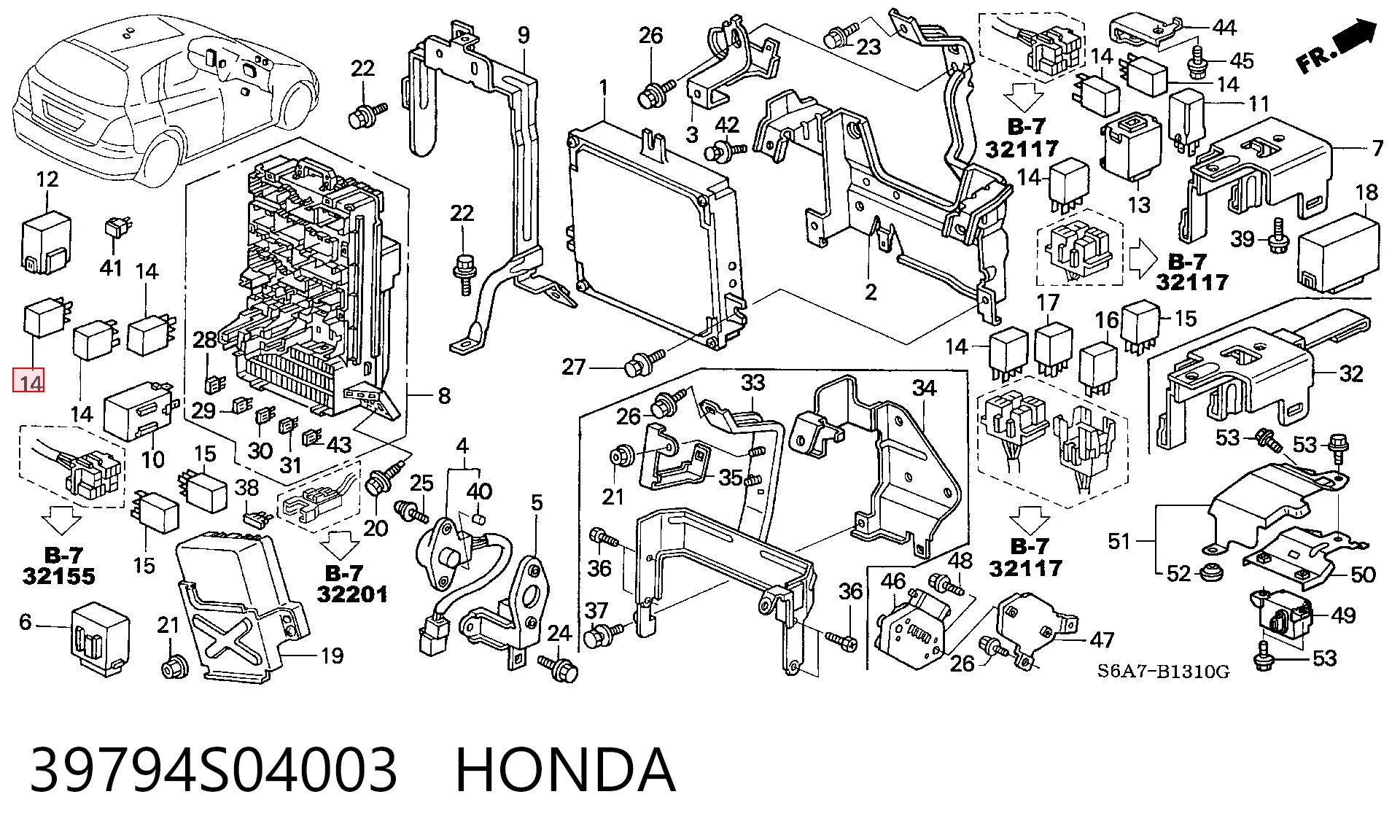 39794S04003 Honda