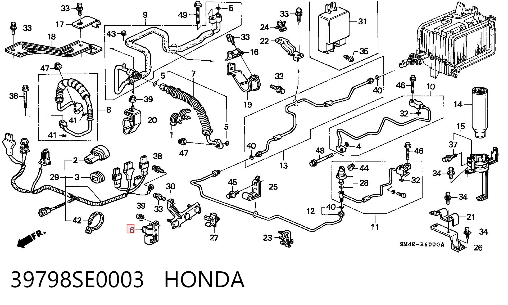 39798SE0003 Honda