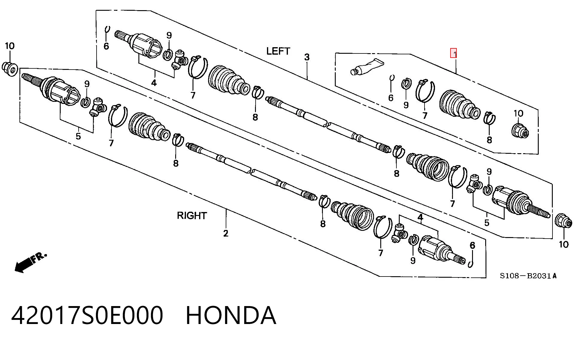 42017S0E000 Honda