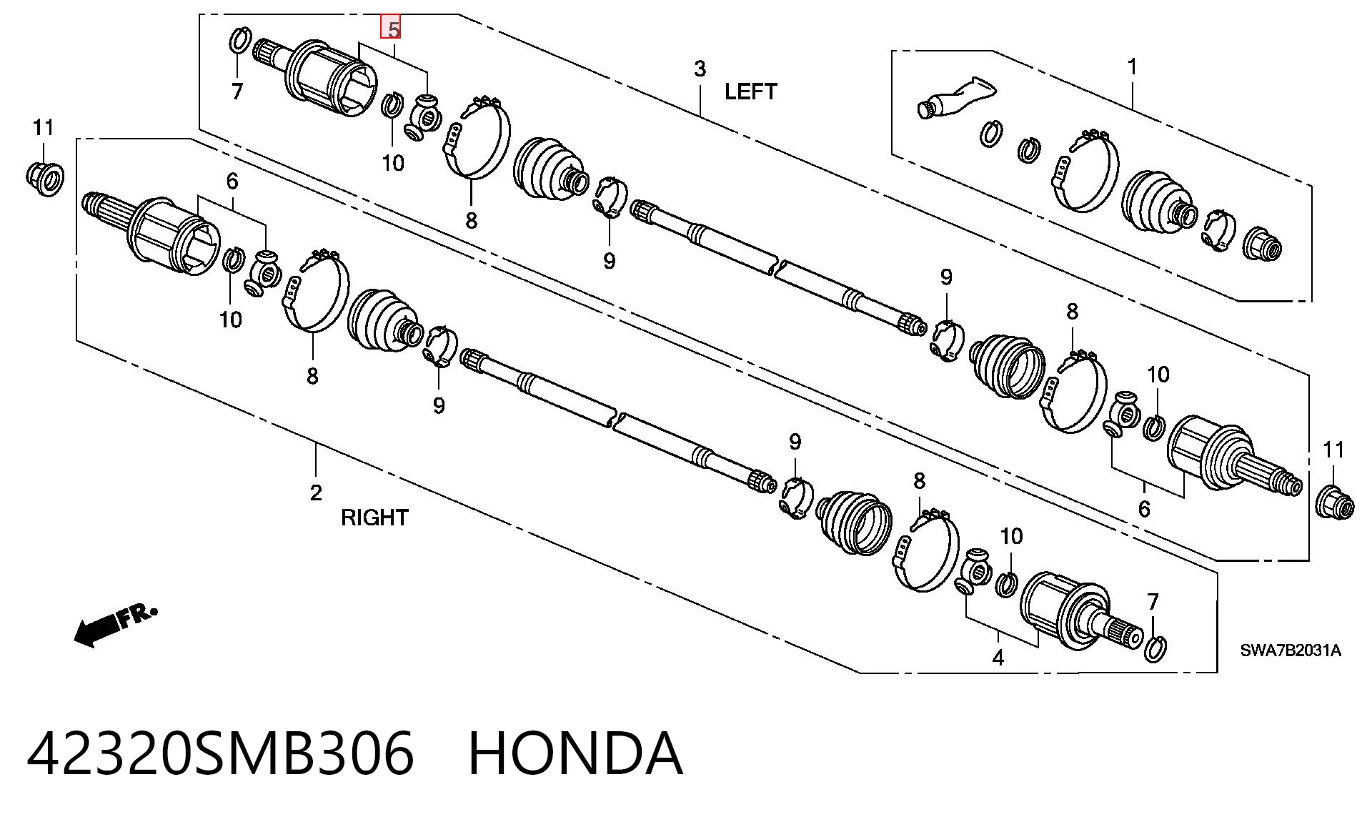 42320SMB306 Honda