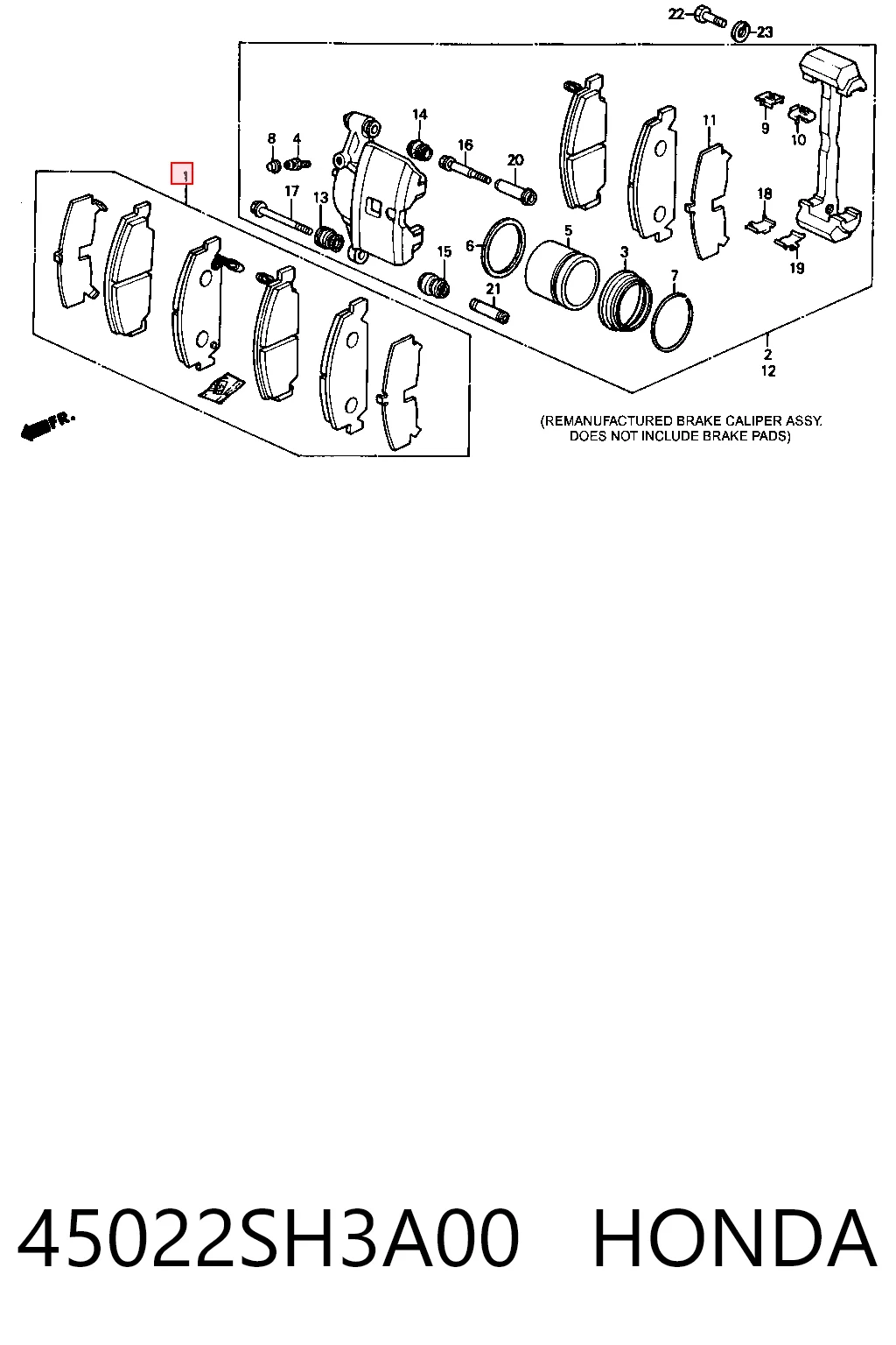 45022SH3A00 Honda