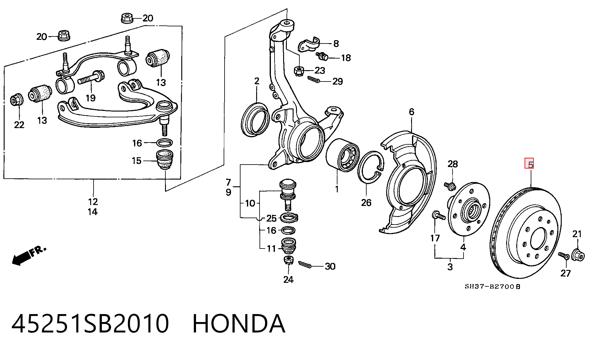 45251SB2010 Honda