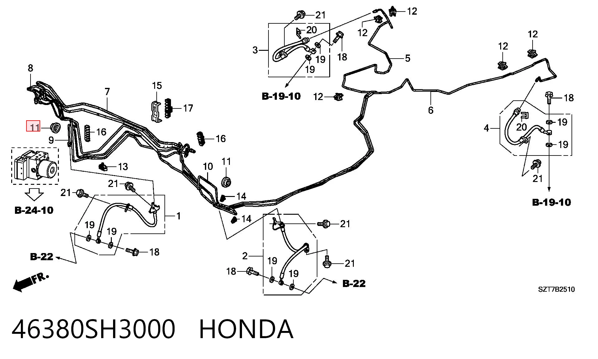 46380SH3000 Honda