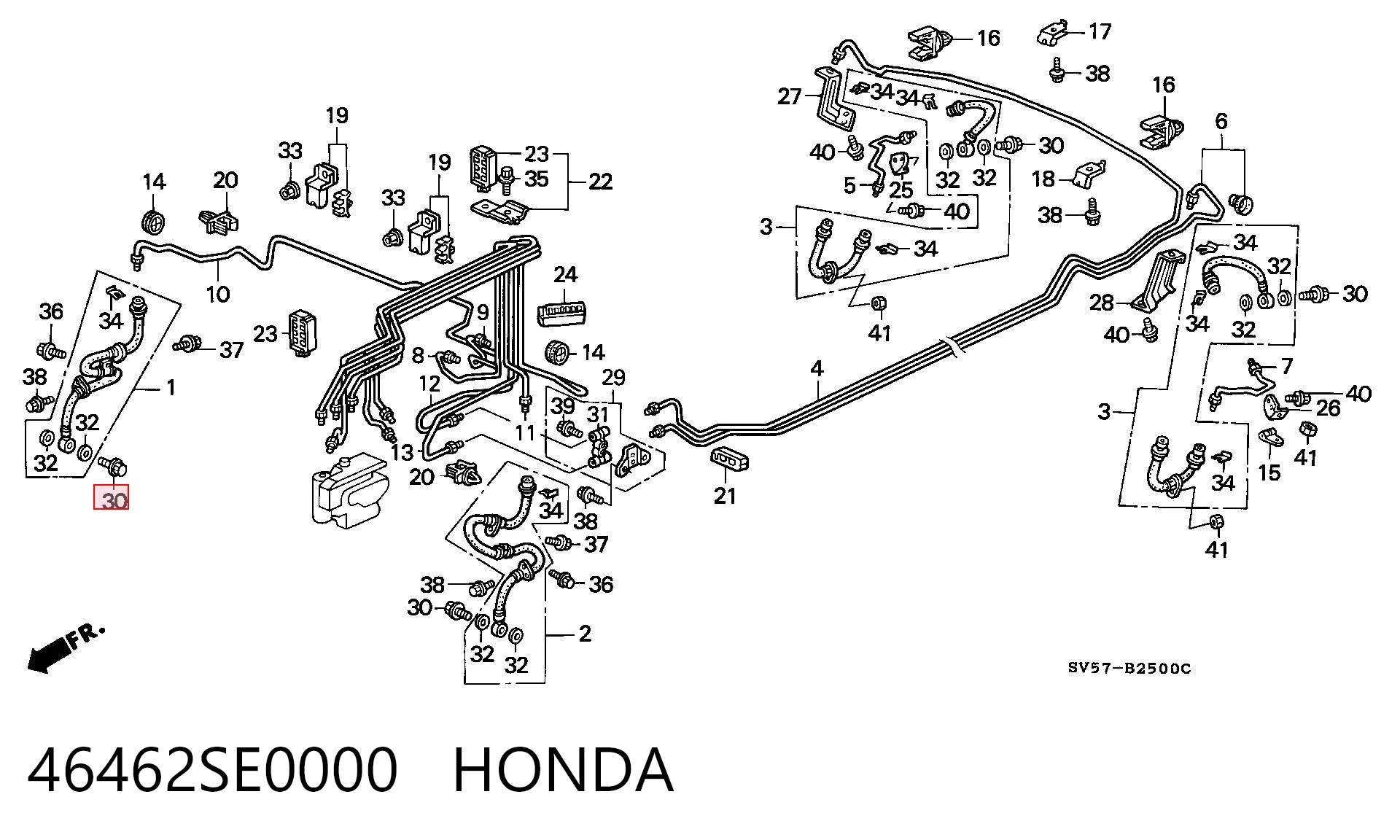 46462SE0000 Honda 