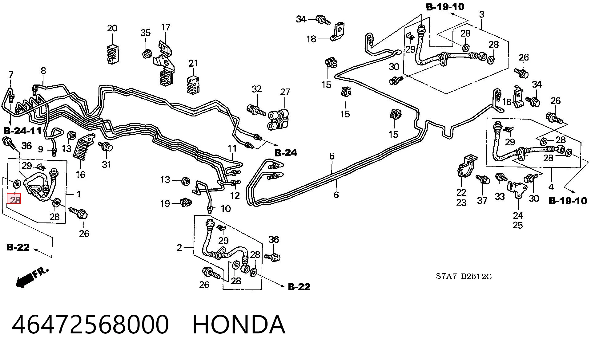46472568000 Honda