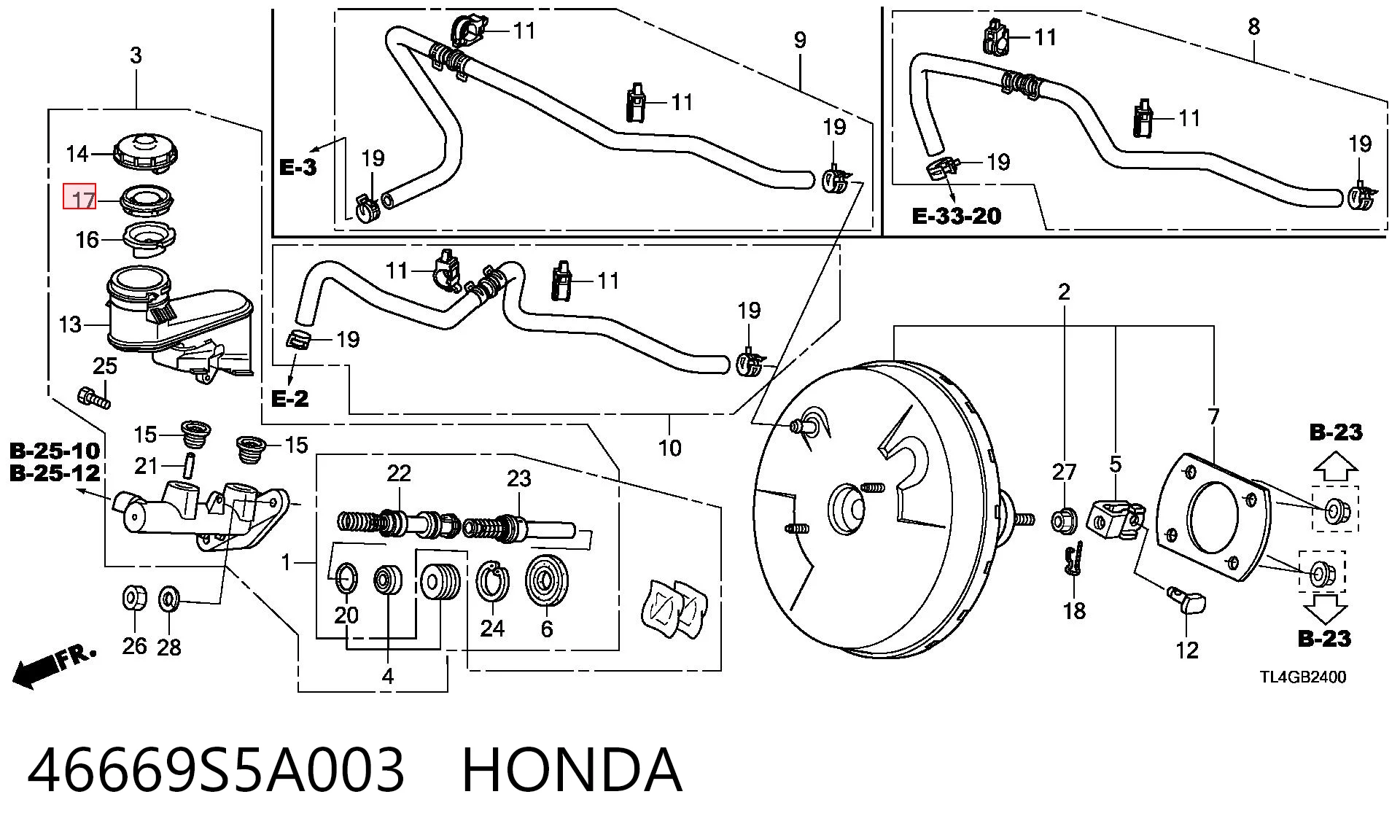 46669S5A003 Honda 