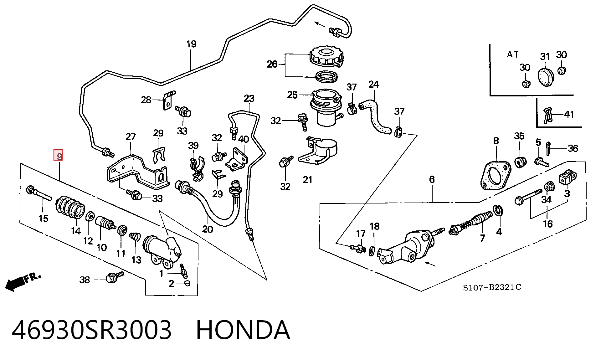 Comprar Bombín de embrague Civic VI EJ6, EJ8