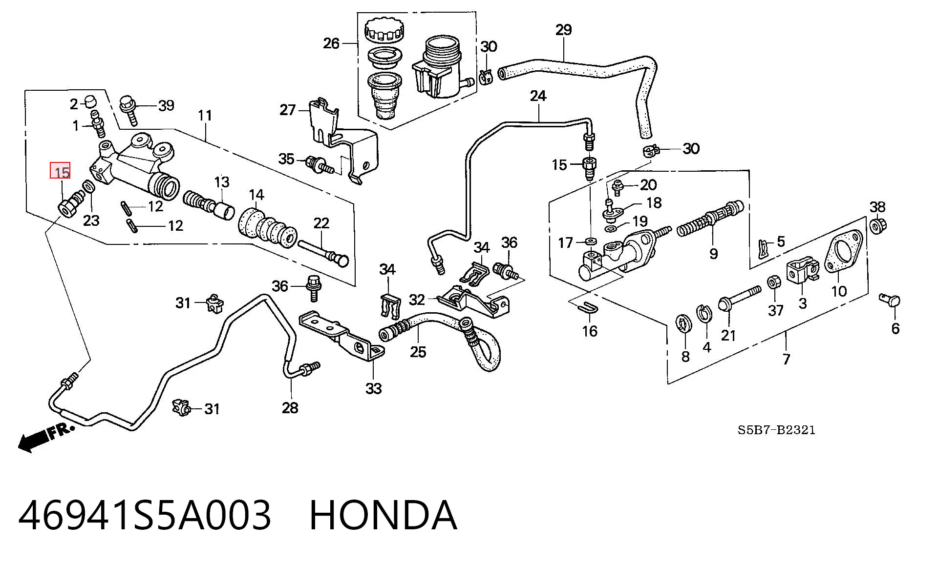46941S5A003 Honda 