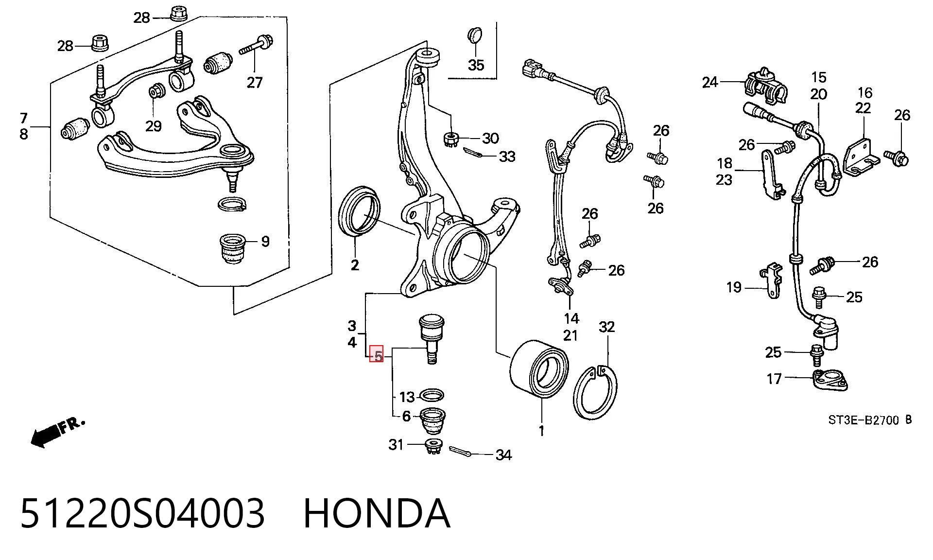 51220S04003 Honda