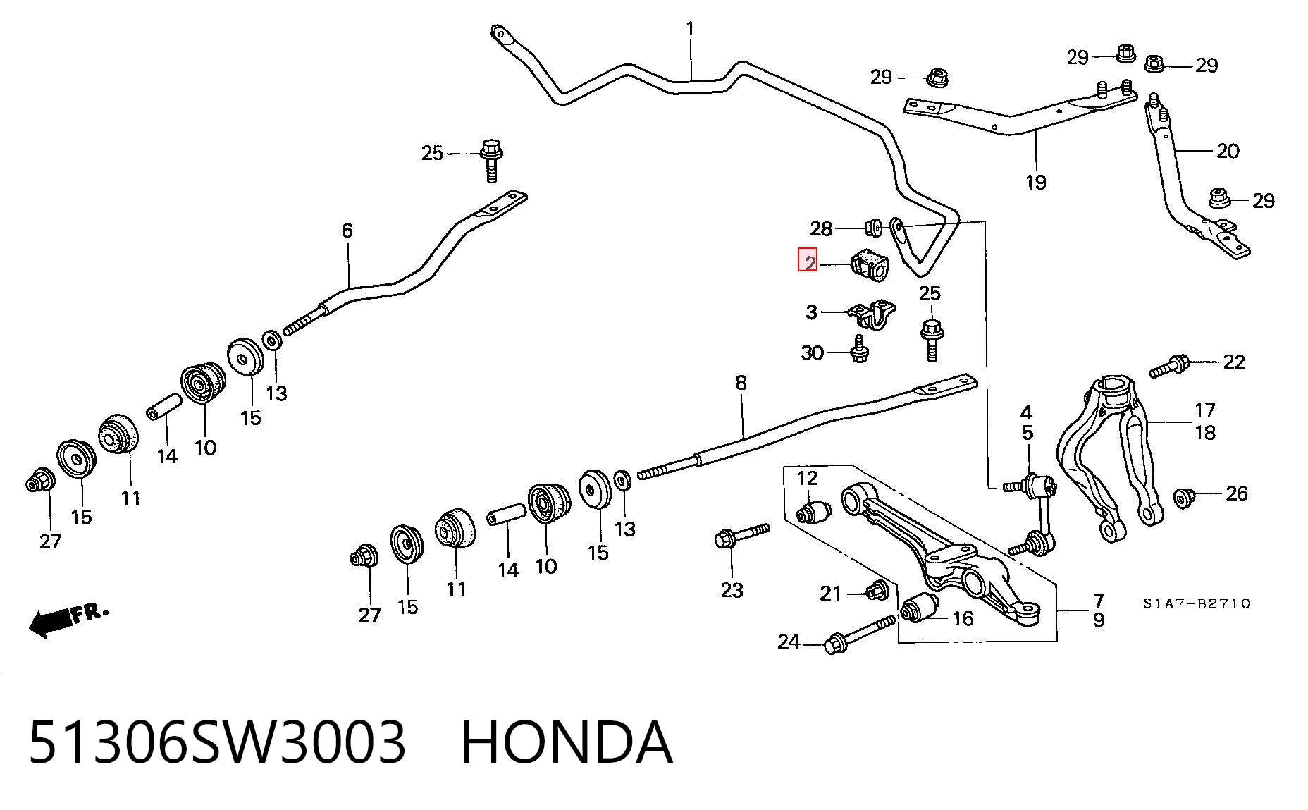 51306SW3003 Honda