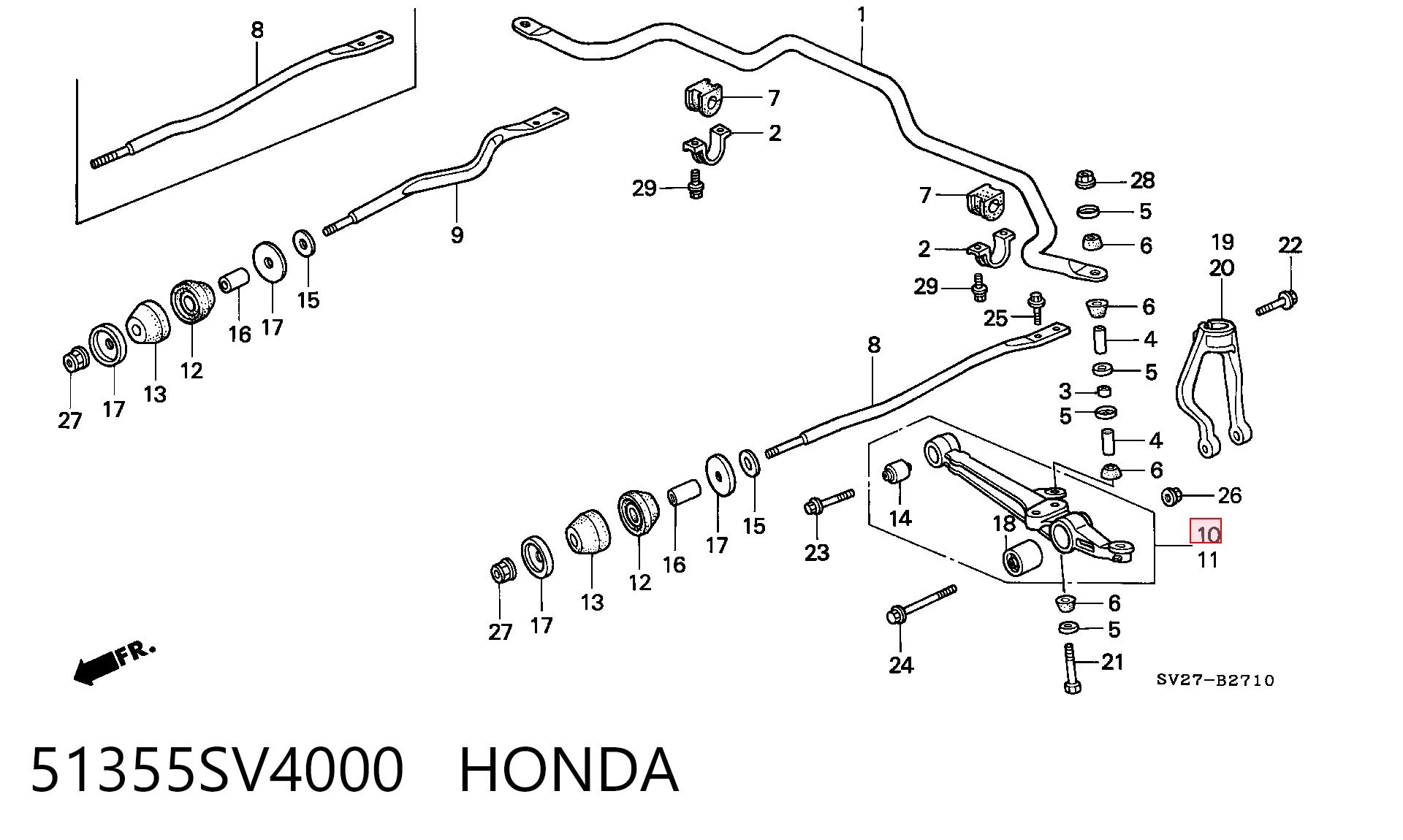 51355SV4000 Honda