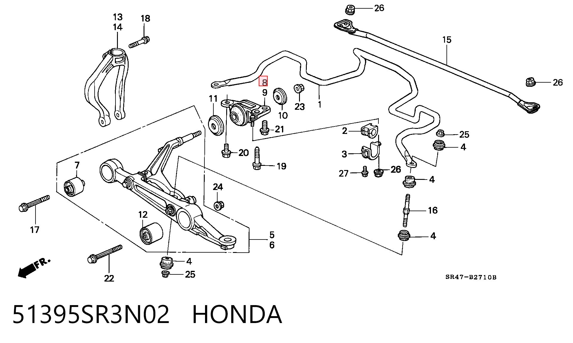 51395SR3N02 Honda