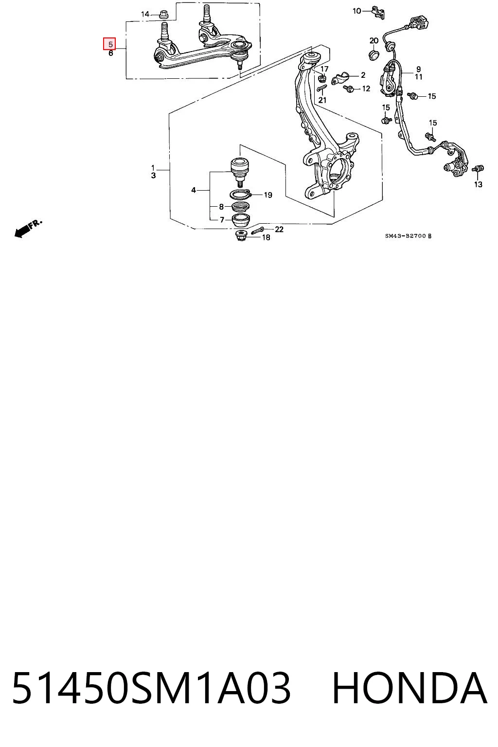 51450SM1A03 Honda