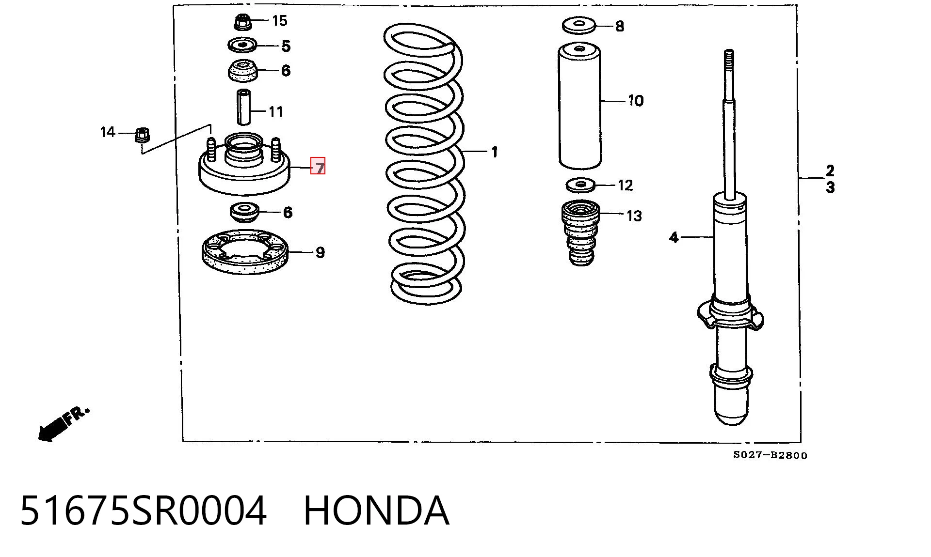 51675SR0004 Honda