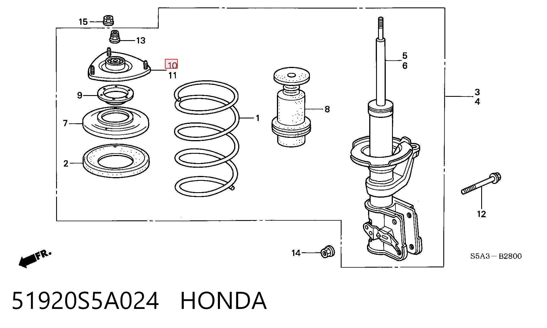 51920S5A024 Honda