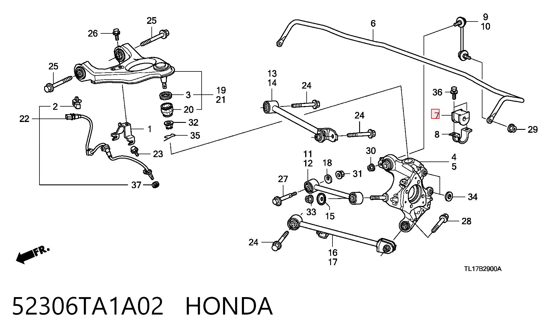 52306TA1A02 Honda