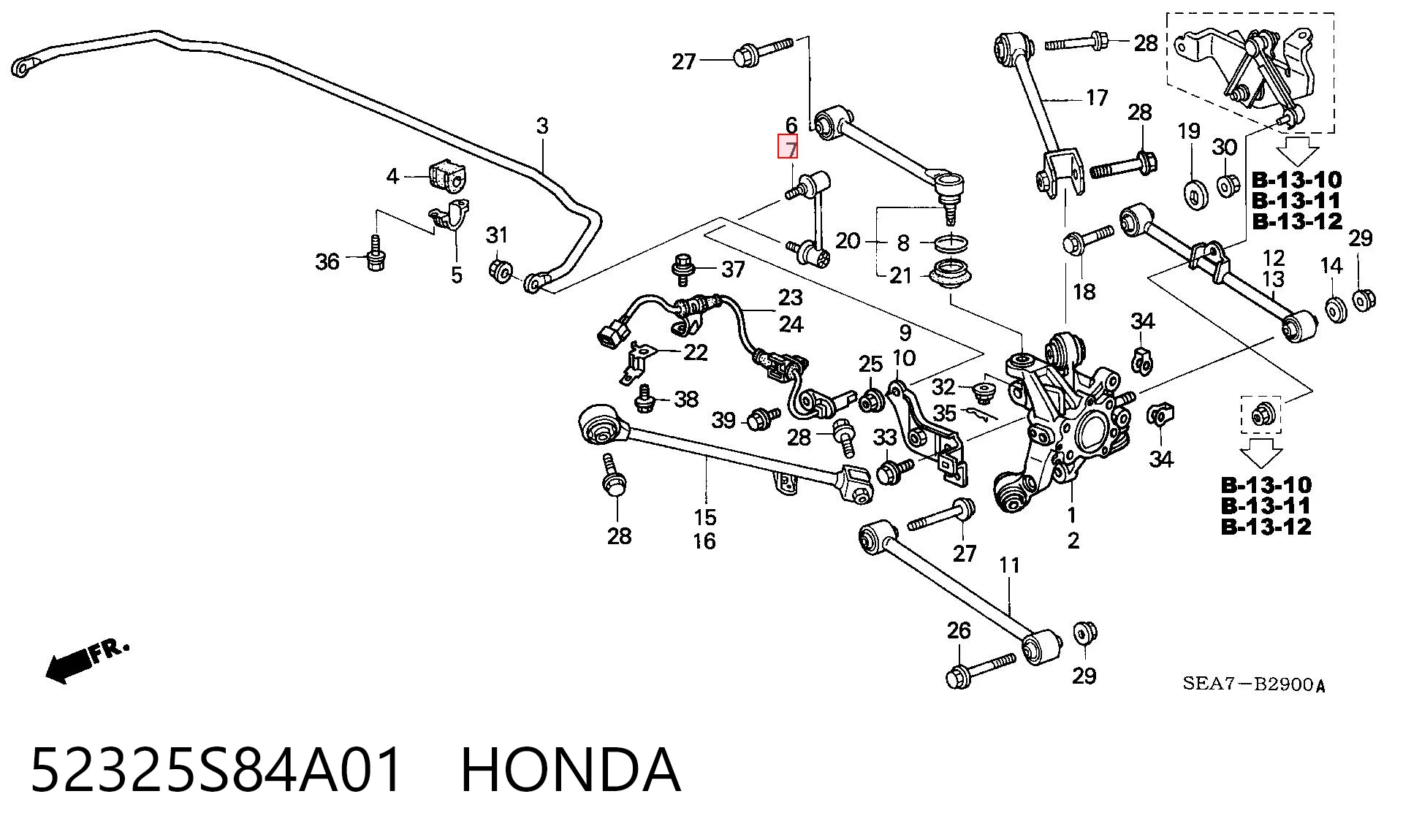 52325S84A01 Honda