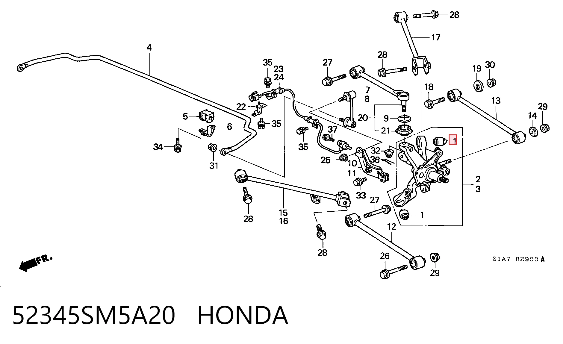 52345SM5A20 Honda